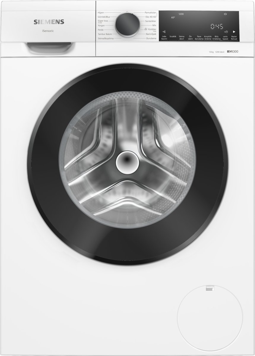 Siemens WG52A203TR iQ300 Çamaşır Makinesi 10 kg 1200 dev./dak.