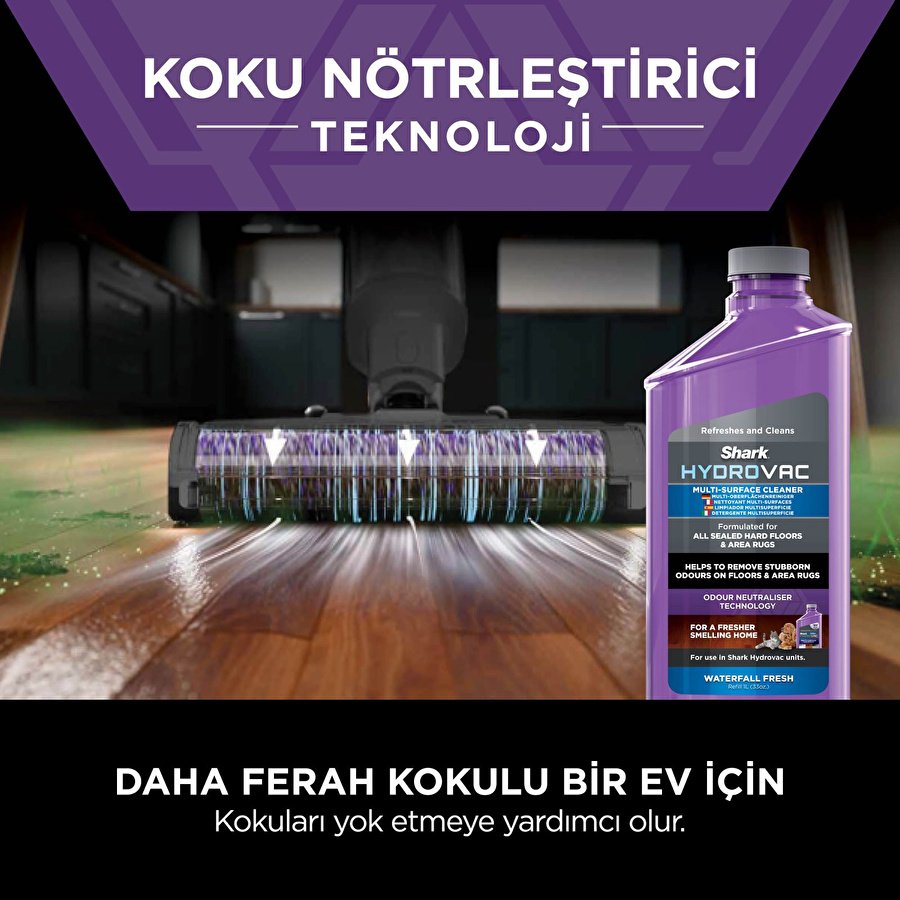 Shark HydroVac Pro Islak ve Kuru Şarjlı Silme ve Süpürme Makinesi