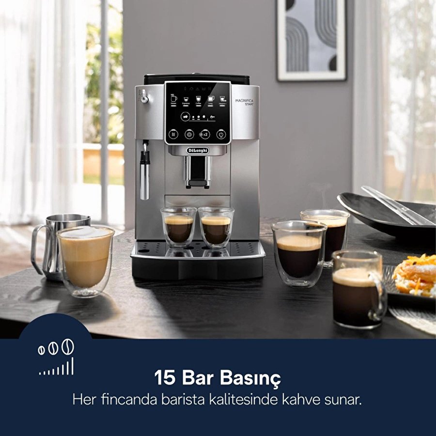 Delonghi Magnifica Start, Ecam220.31.sb Tam Otomatik Espresso Kahve Makinesi