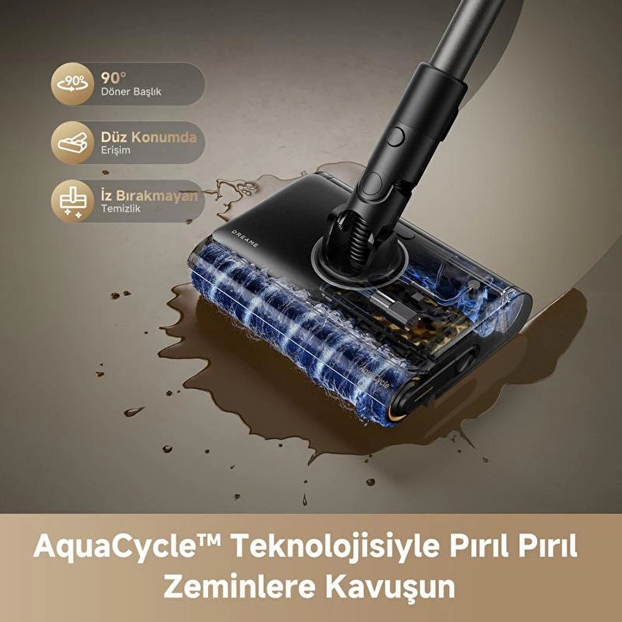 Dreame R20 Ultra Aquacycle Kablosuz Dikey Süpürge