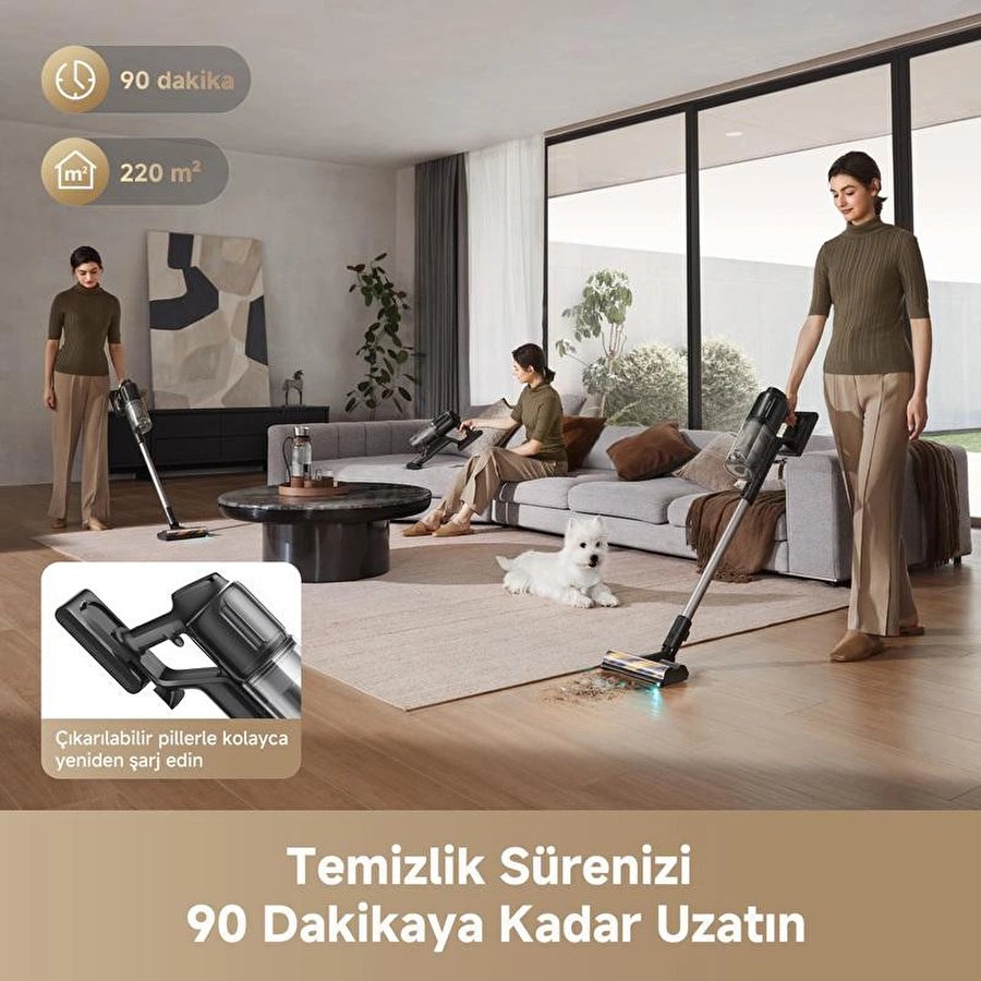 Dreame R20 Ultra Aquacycle Kablosuz Dikey Süpürge