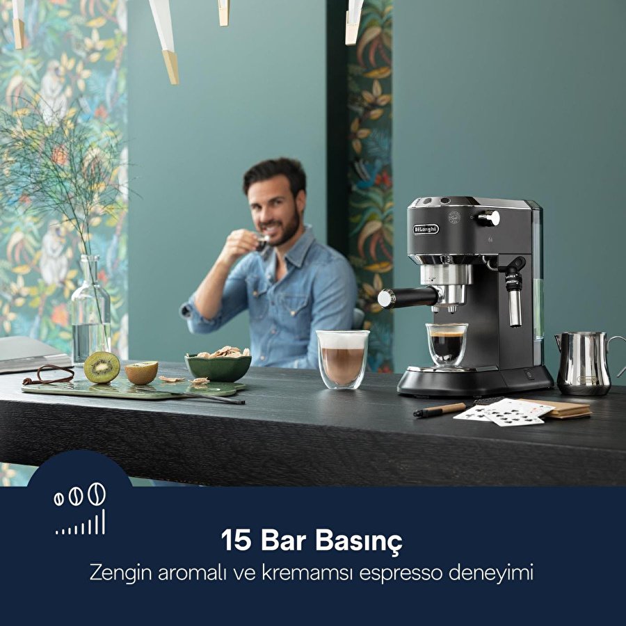 Delonghi Dedica, Ec685.bk Manuel Espresso Kahve Makinesi