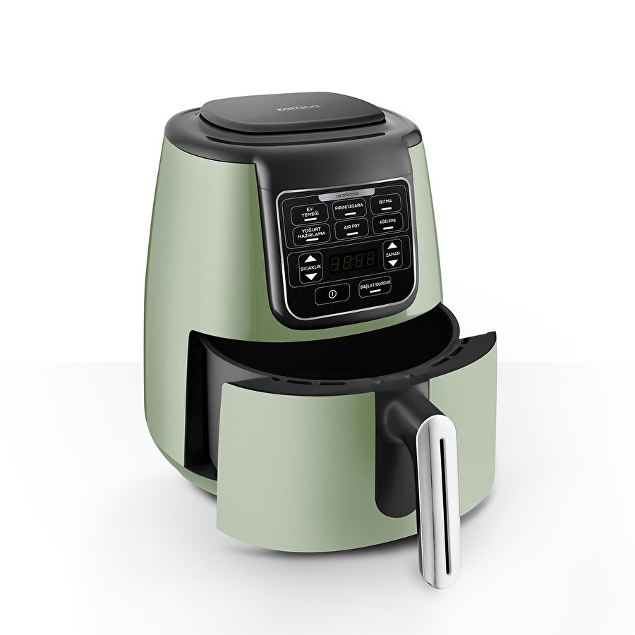 Karaca Air Pro Cook 3 in 1 XL Ev Yemeği, Közleme, Airfryer Grasmere Green 4L