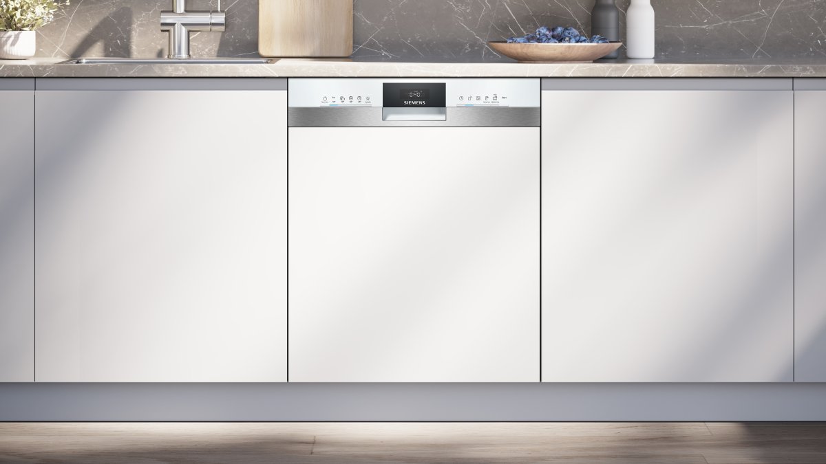 Siemens SN53IW50KT iQ300 Yarı Ankastre Bulaşık Makinesi Beyaz
