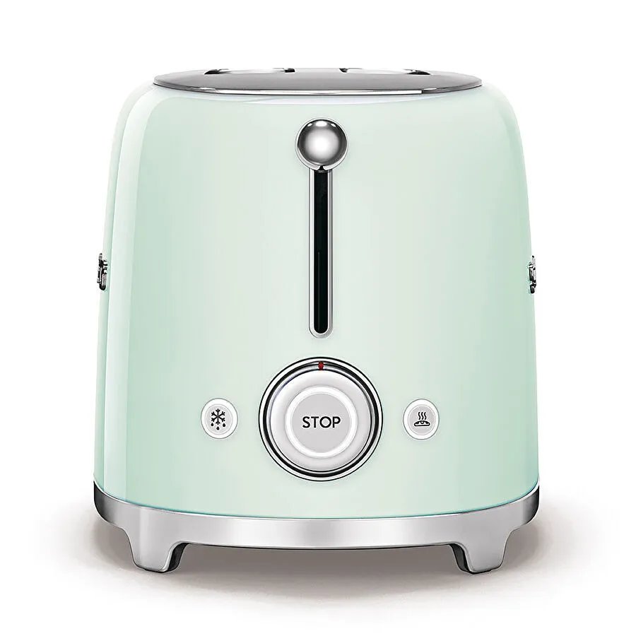 Smeg 2x2 Ekmek Kızartma Green Tsf01Pgeu