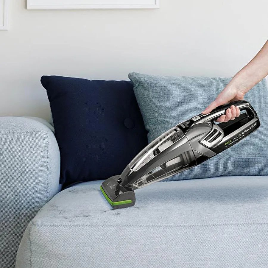 Bissell Pet Hair Eraser 14,4v Evcil Hayvan Tüyleri İçin Özel Başlıklı El Tipi Elektrikli Süpürge