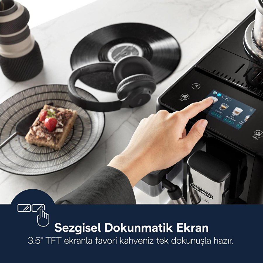 Delonghi Rivelia, Exam440.55.b Tam Otomatik Espresso Kahve Makinesi