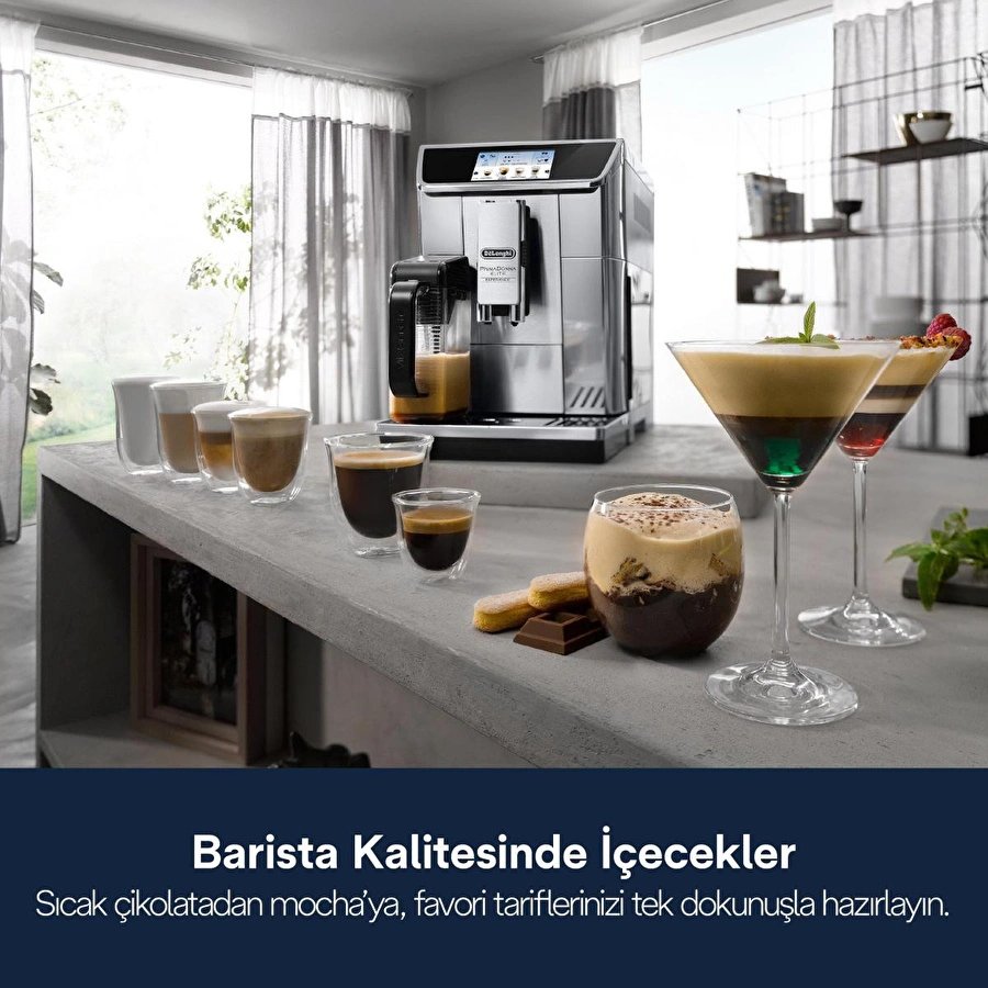 Delonghi Primadonna Elite, 650.85.ms Tam Otomatik Espresso Kahve Makinesi|