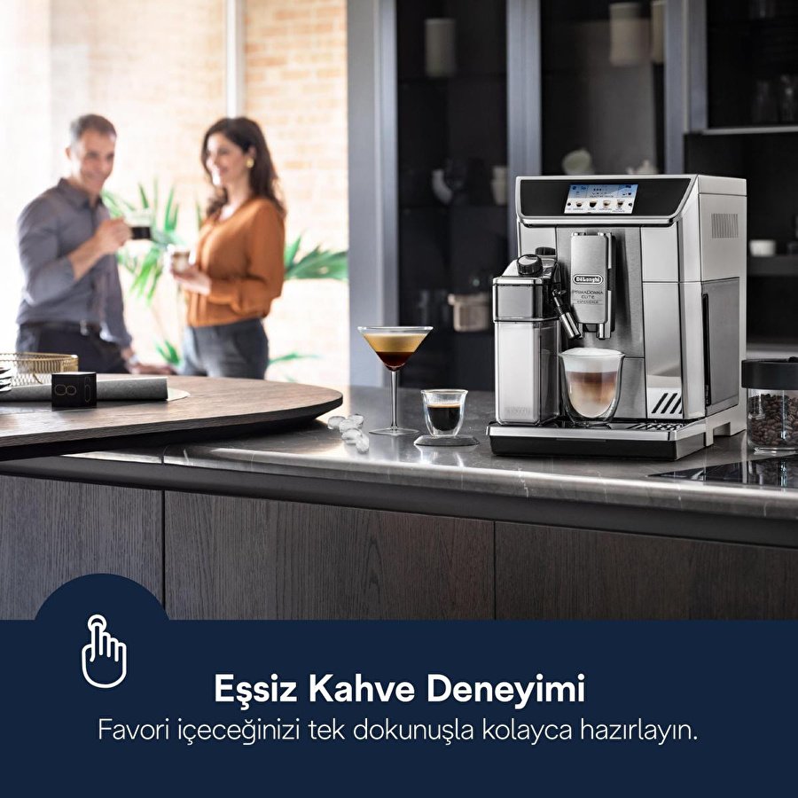 Delonghi Primadonna Elite, 650.85.ms Tam Otomatik Espresso Kahve Makinesi|