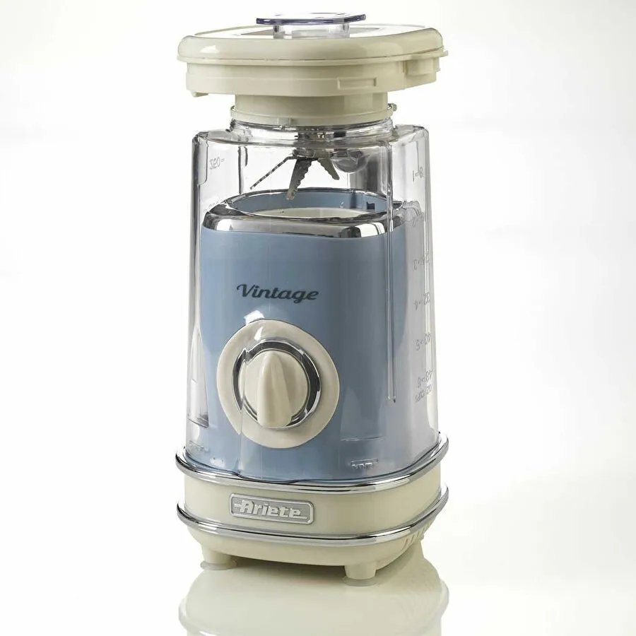 Ariete Vintage Doğrayıcı Blender - Mavi