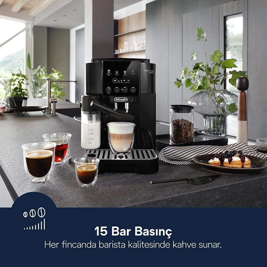 Delonghi Magnifica Start, Ecam220.60.b Tam Otomatik Espresso Kahve Makinesi
