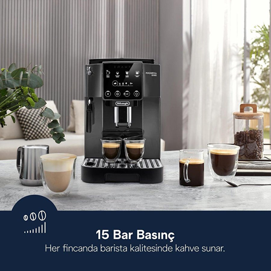 Delonghi Magnifica Start, Ecam220.22.gb Tam Otomatik Espresso Kahve Makinesi
