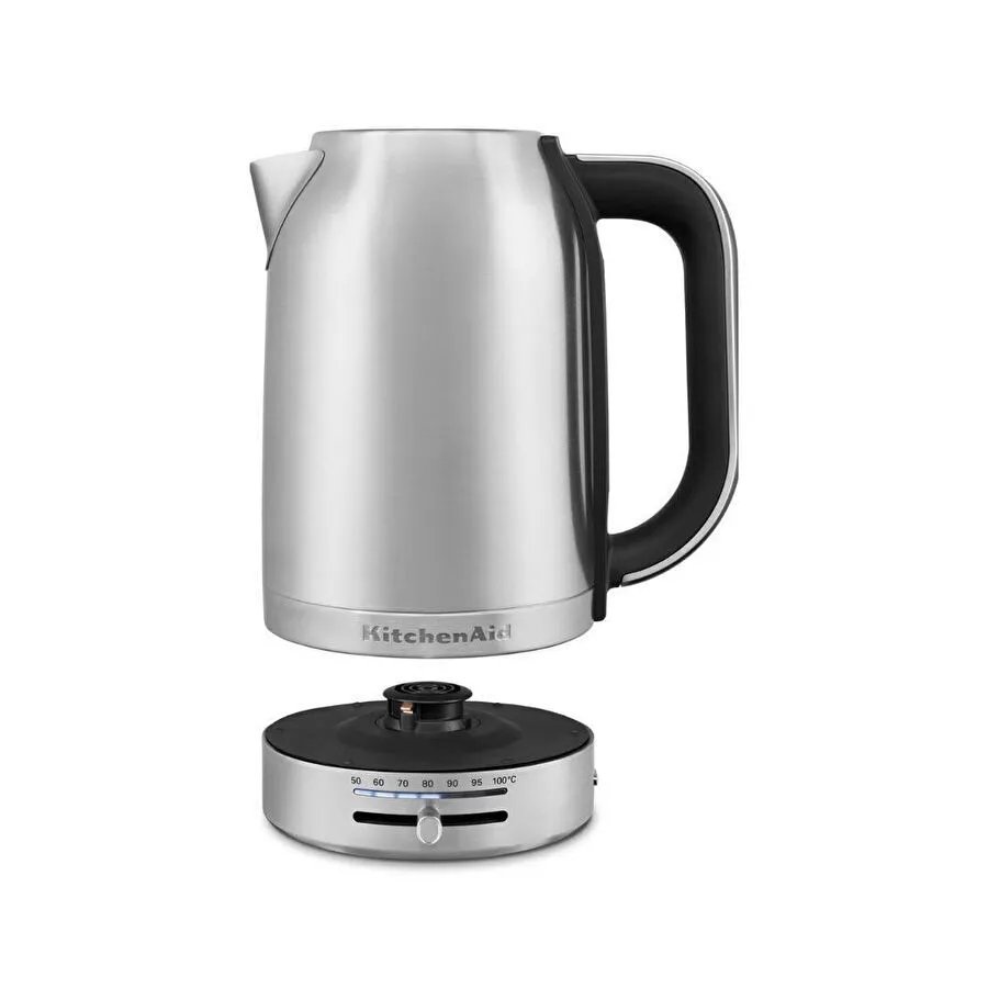 Kitchenaid 1,7 L Değişken Sıcaklıklı Su Isıtıcısı - 5kek1701 Gümüş