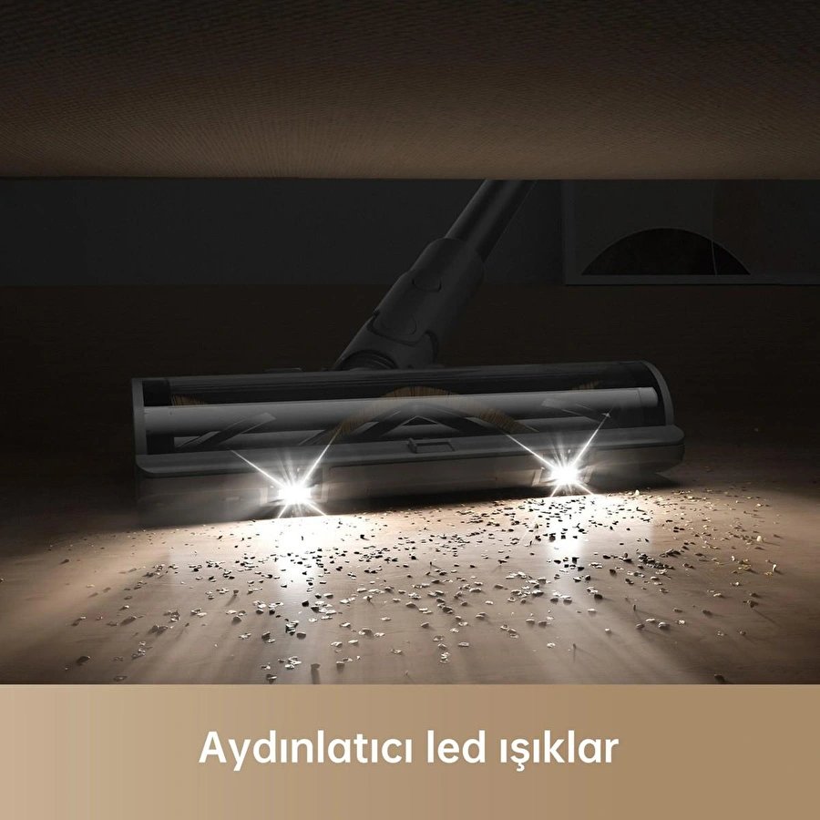 Dreame R10 Pro Dikey Süpürge, 65 Dakika Uzun Çalışma Süreli Dikey Süpürge, Hafif Ve Anti-tangle Özellikli, Sert Zemin