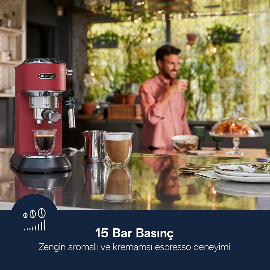 Delonghi Dedica, Ec685.r Manuel Espresso Kahve Makinesi