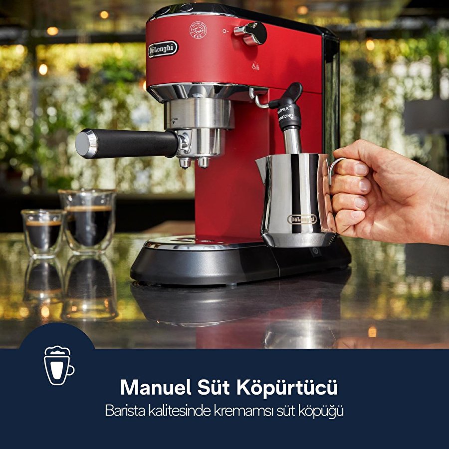 Delonghi Dedica, Ec685.r Manuel Espresso Kahve Makinesi
