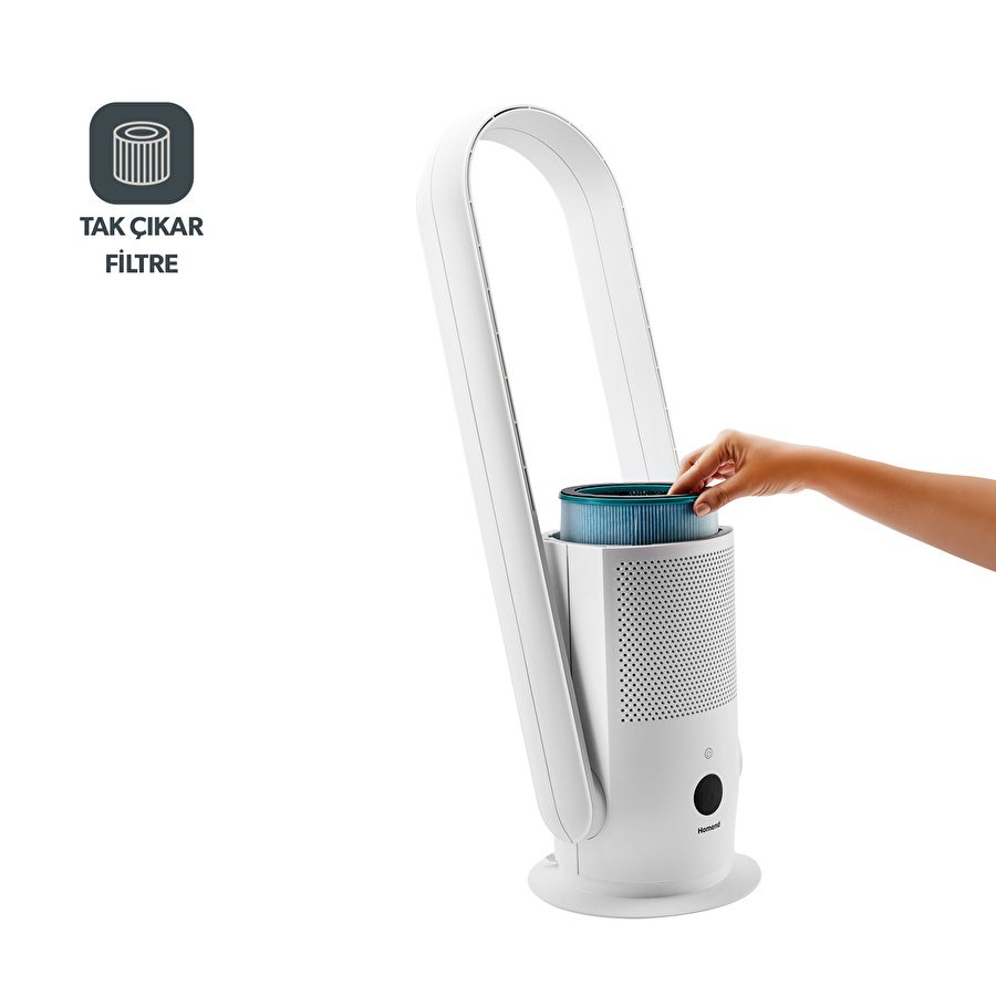 Homend O-zone 9004H Akıllı Hava Temizleyicisi (Bladeless Fan)