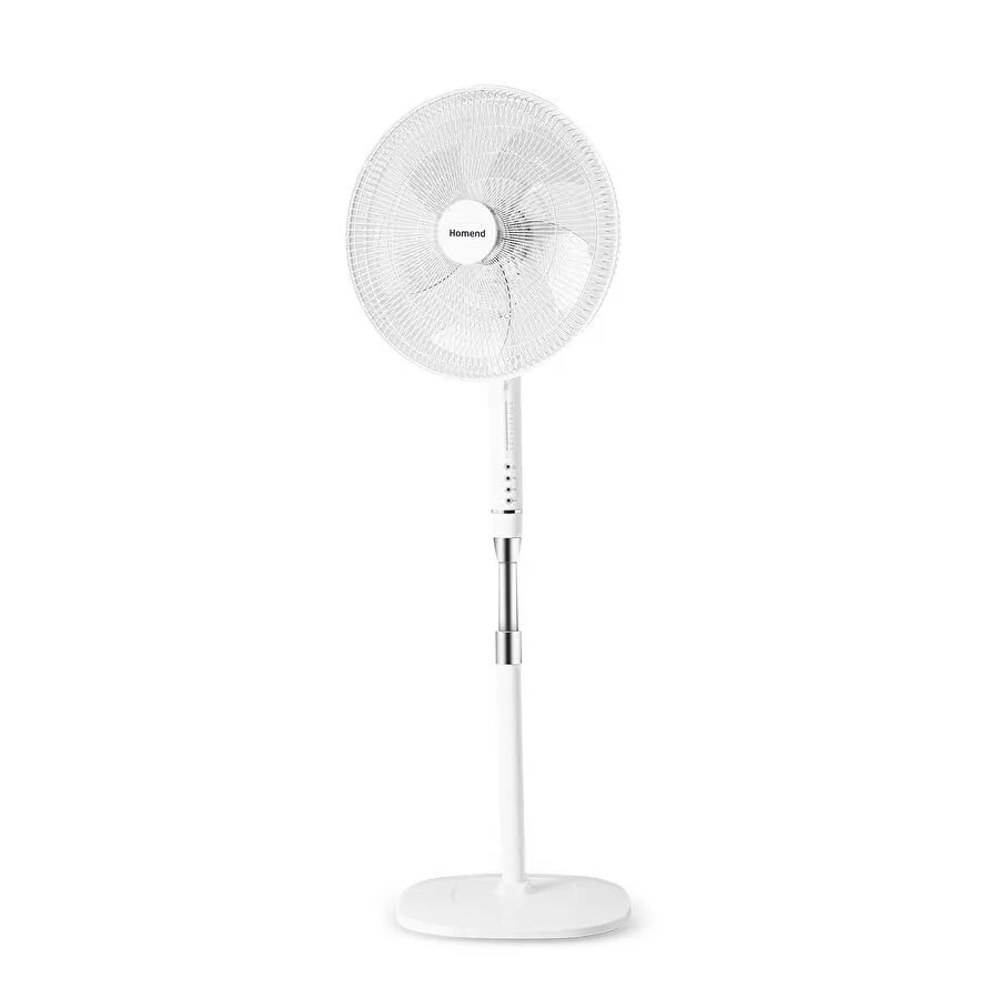 Homend Fanomen 9010h Hız ve Açı Ayarlı Döner Başlıklı Ayaklı Vantilatör 55W