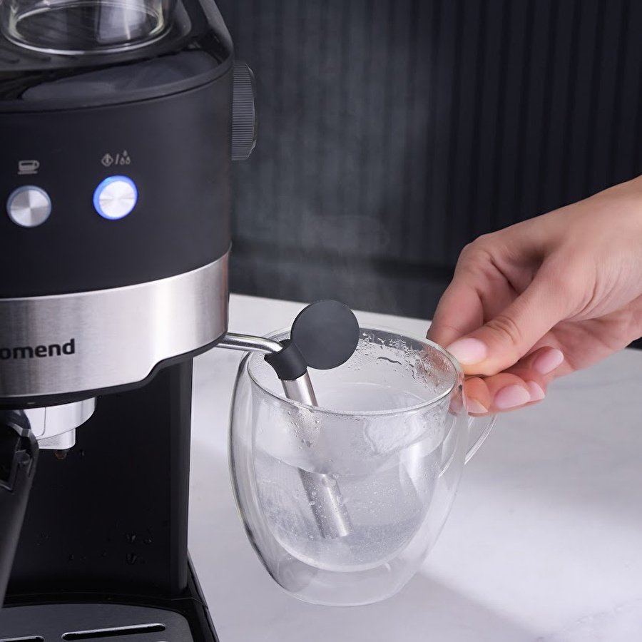 Homend Coffeebreak 5011H Süt Köpürtücülü, 15 Bar Basınçlı Espresso Makinesi 1100W 1,2L