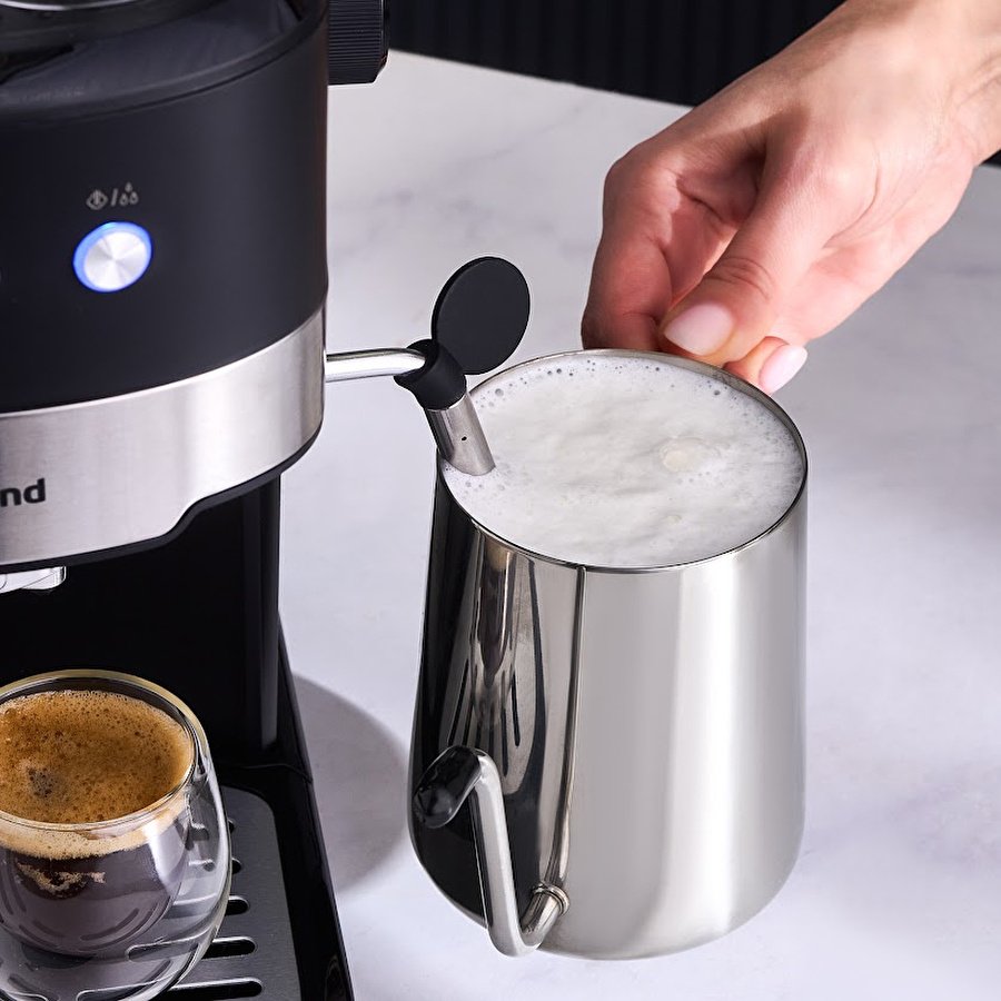 Homend Coffeebreak 5011H Süt Köpürtücülü, 15 Bar Basınçlı Espresso Makinesi 1100W 1,2L