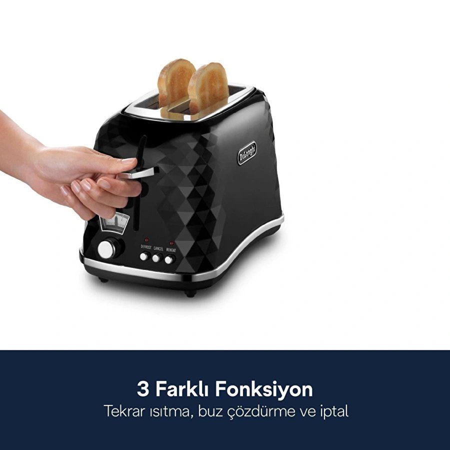 Delonghi Brillante, Ctj2103.bk Ekmek Kızartma Makinesi