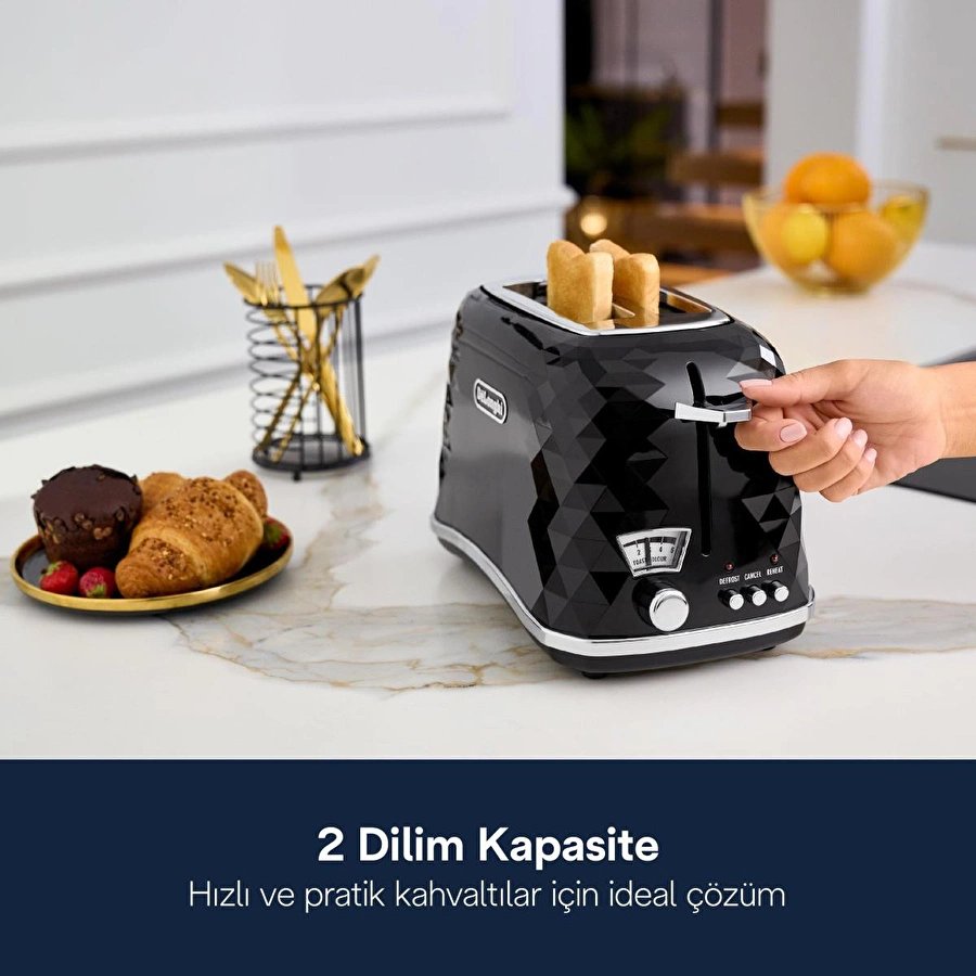 Delonghi Brillante, Ctj2103.bk Ekmek Kızartma Makinesi