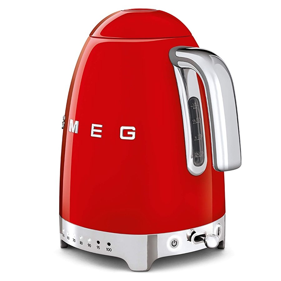Smeg Isı Ayarlı Kettle Red Klf04Rdeu