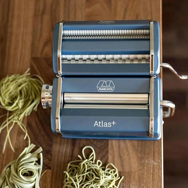 Marcato Design Atlas Plus İtalyan Makarna Makinesi Pastel Mavi Renk