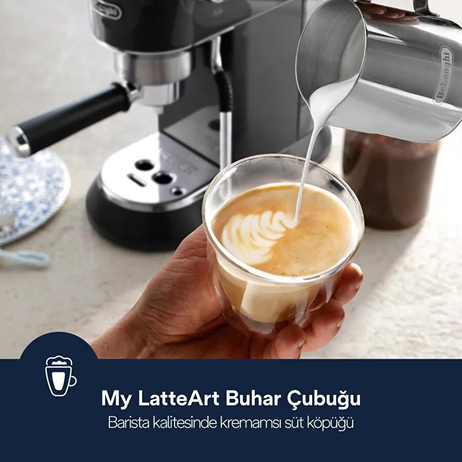 Delonghi Dedica Manuel Espresso Kahve Makinesi Ec885.gy|