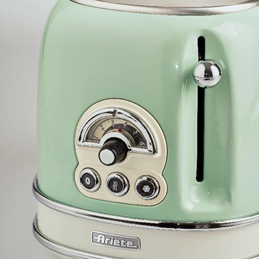 Ariete Vintage Ekmek Kızartma Makinesi 2 Dilim Yeşil