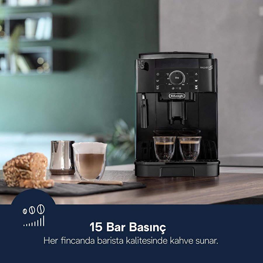 Delonghi Magnifica Start, Ecam12.121.b Tam Otomatik Espresso Kahve Makinesi