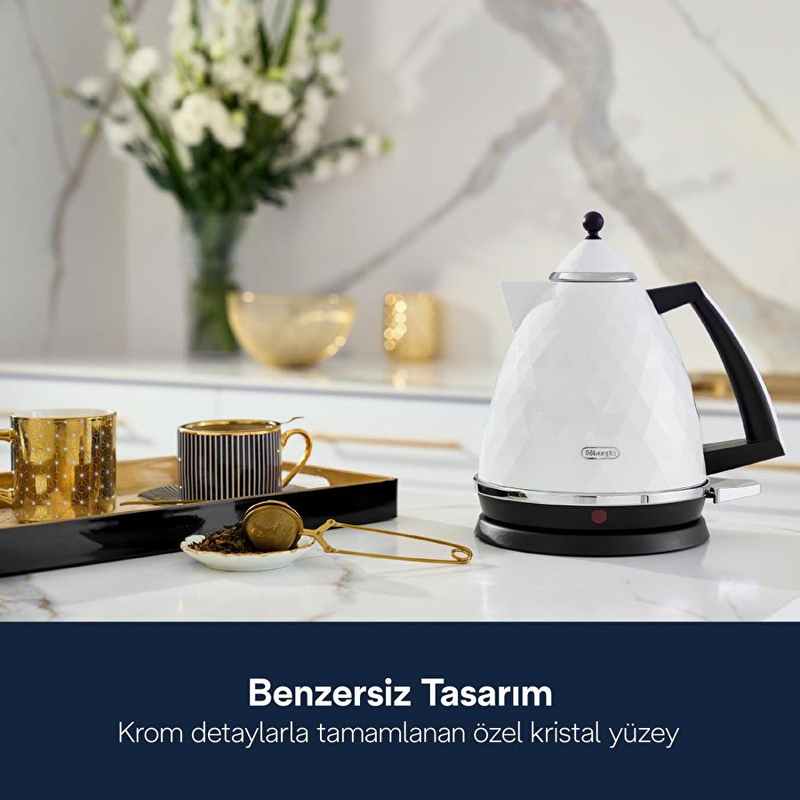 Delonghi Brillante, Kbj2001.w Su Isıtıcısı Kettle