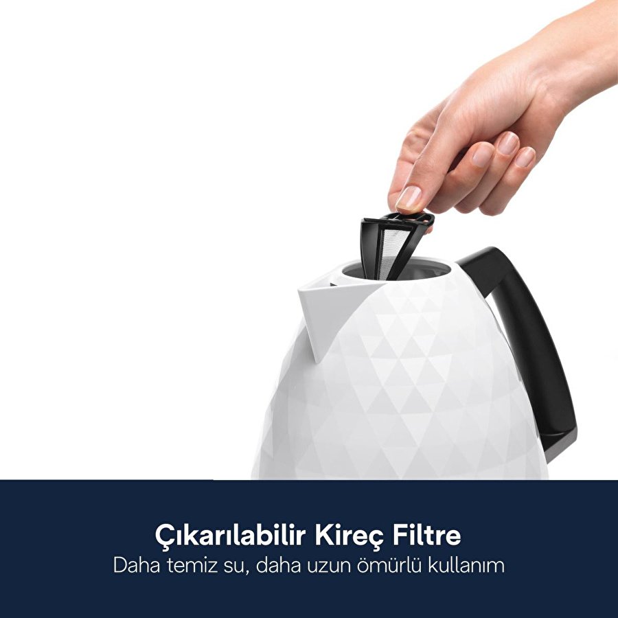 Delonghi Brillante, Kbj2001.w Su Isıtıcısı Kettle