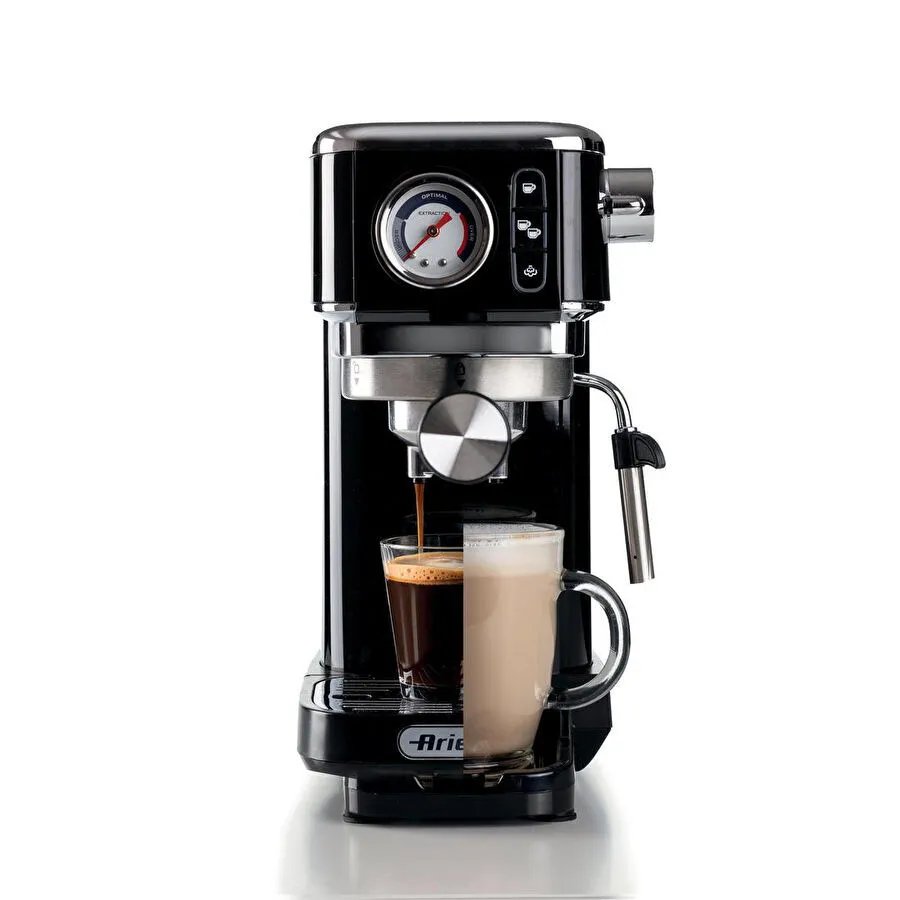 Ariete Moderna Slim Espresso Kahve Makinesi Siyah 1381/32