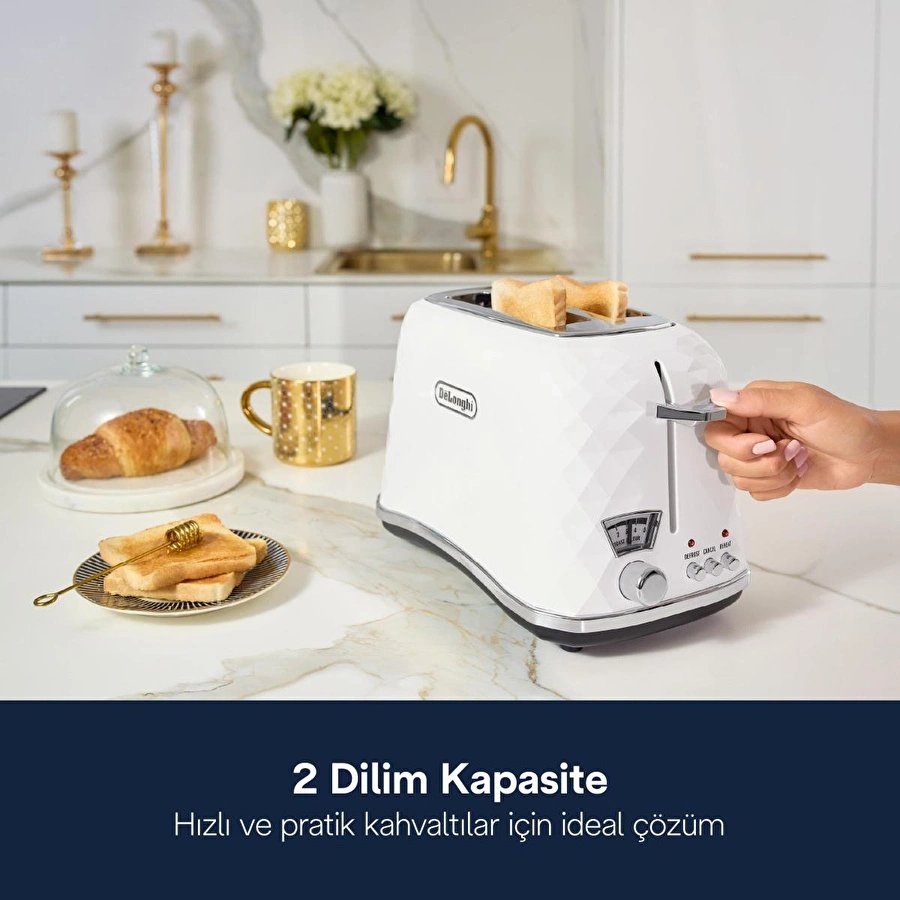 Delonghi Brillante, Ctj2103.w Ekmek Kızartma Makinesi