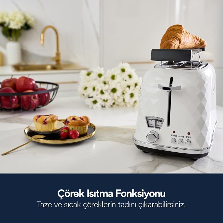 Delonghi Brillante, Ctj2103.w Ekmek Kızartma Makinesi