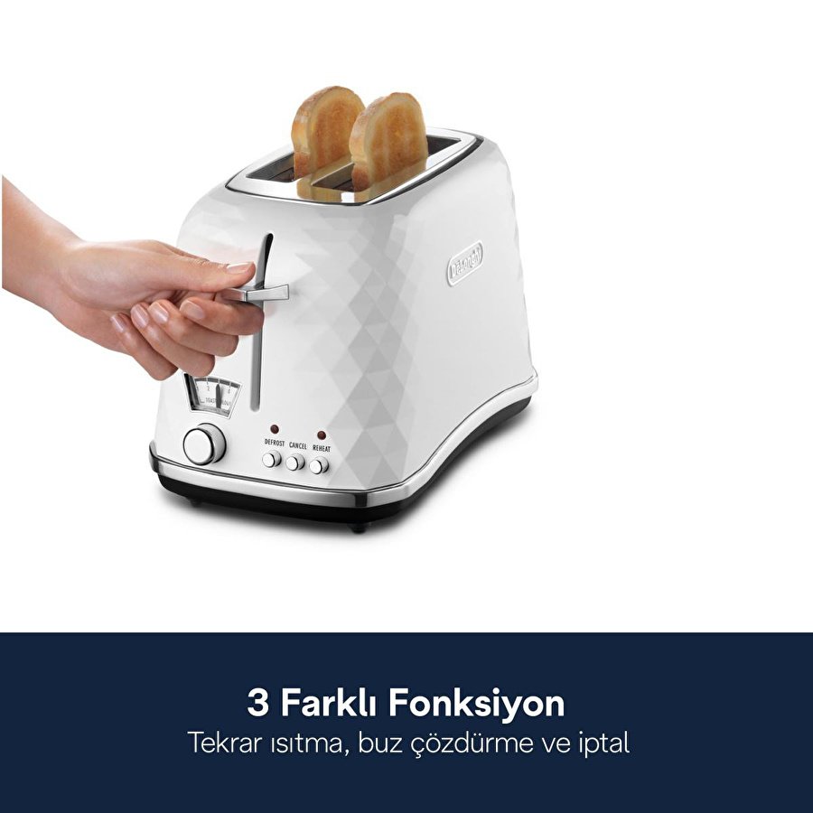 Delonghi Brillante, Ctj2103.w Ekmek Kızartma Makinesi