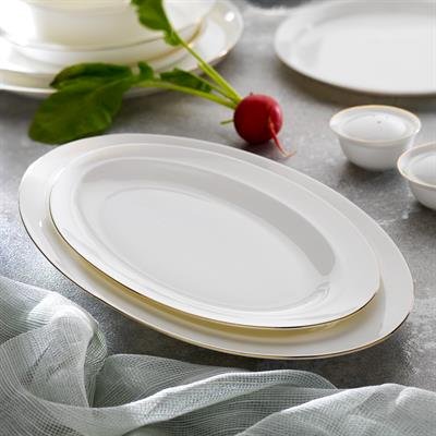 Schafer Superfine Bone Lux Yemek Takımı 56 Parça-Gold