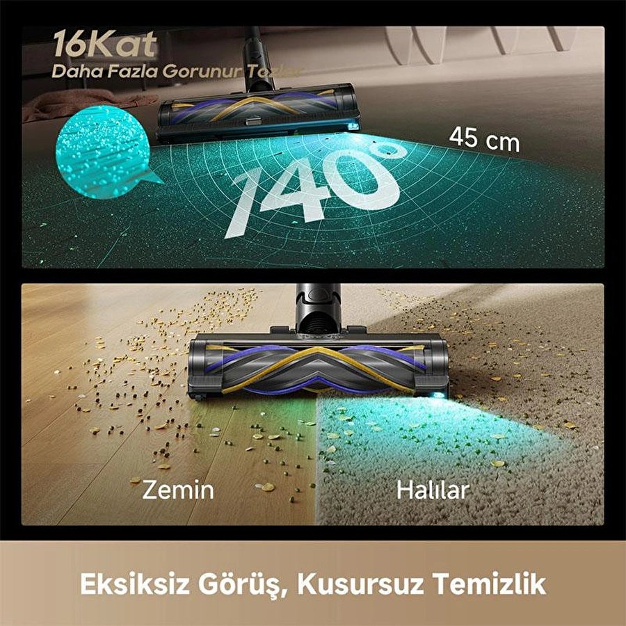 Dreame Z30 Slim Kablosuz Dikey Süpürge