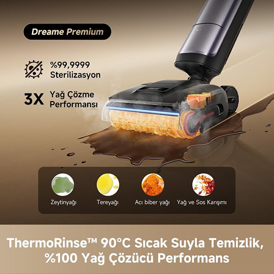 Dreame H16 Pro Steam Islak Ve Kuru Süpürge