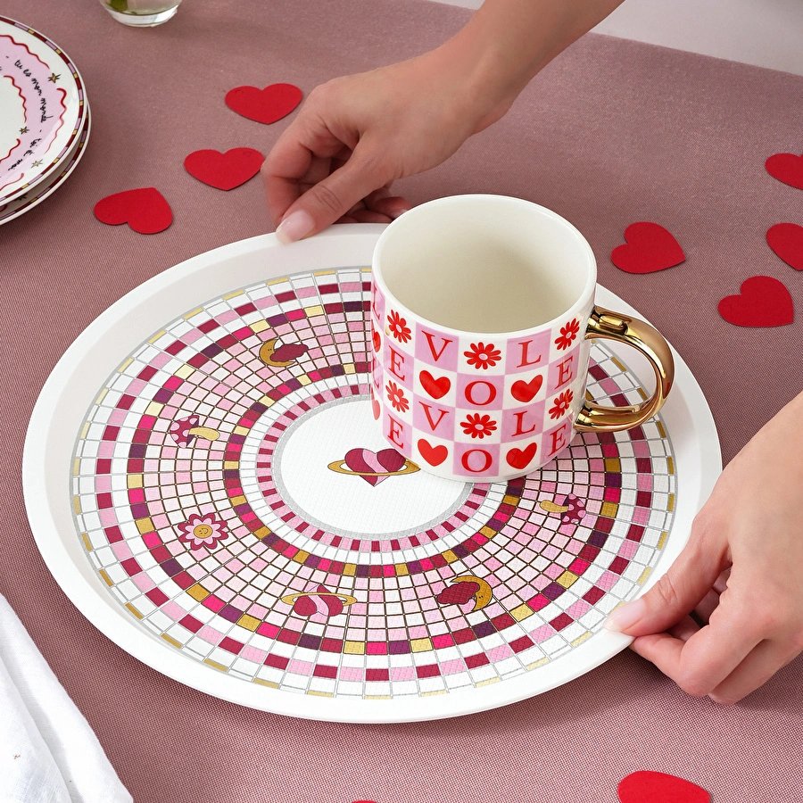 Karaca Planet Heart Tepsi 31 cm