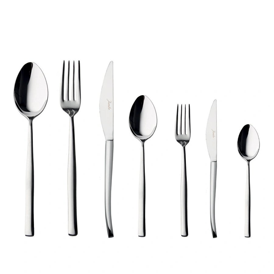 Jumbo 8210  84 Parça 12 Kişilik Çatal Kaşık Bıçak Takımı,Çelik