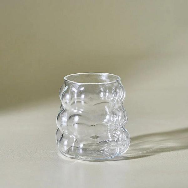 Karaca Bubble Latte Bardağı 390 ml Şeffaf