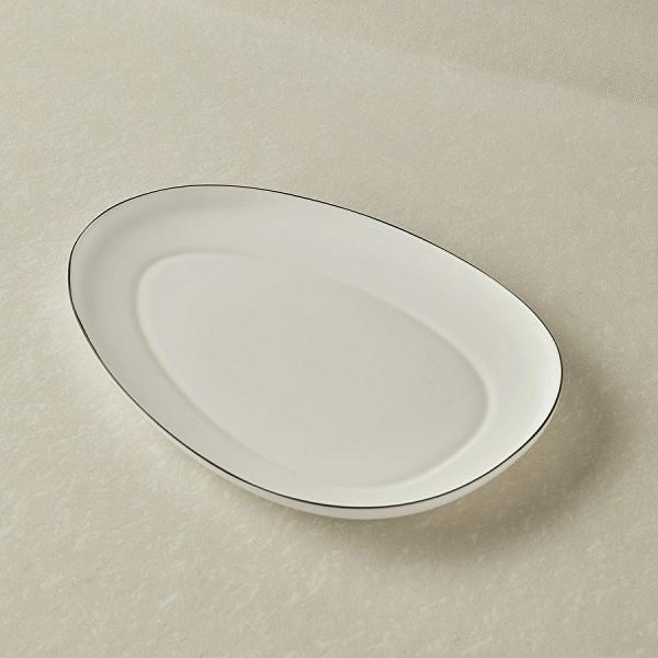 Karaca Agata Opal Cam Kayık Tabak 33 Cm