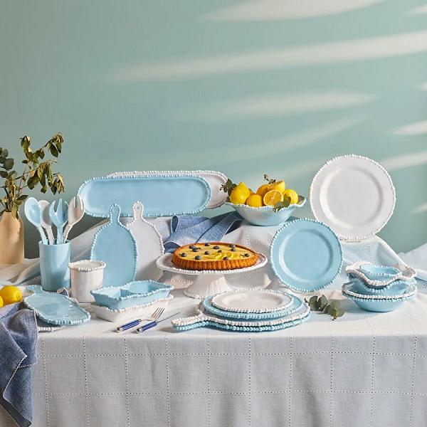 Karaca Perla Melamin Servis Tabağı 28 cm Beyaz