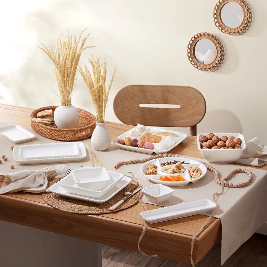 Karaca Carmen Perla Pasta Tabağı 18 Cm