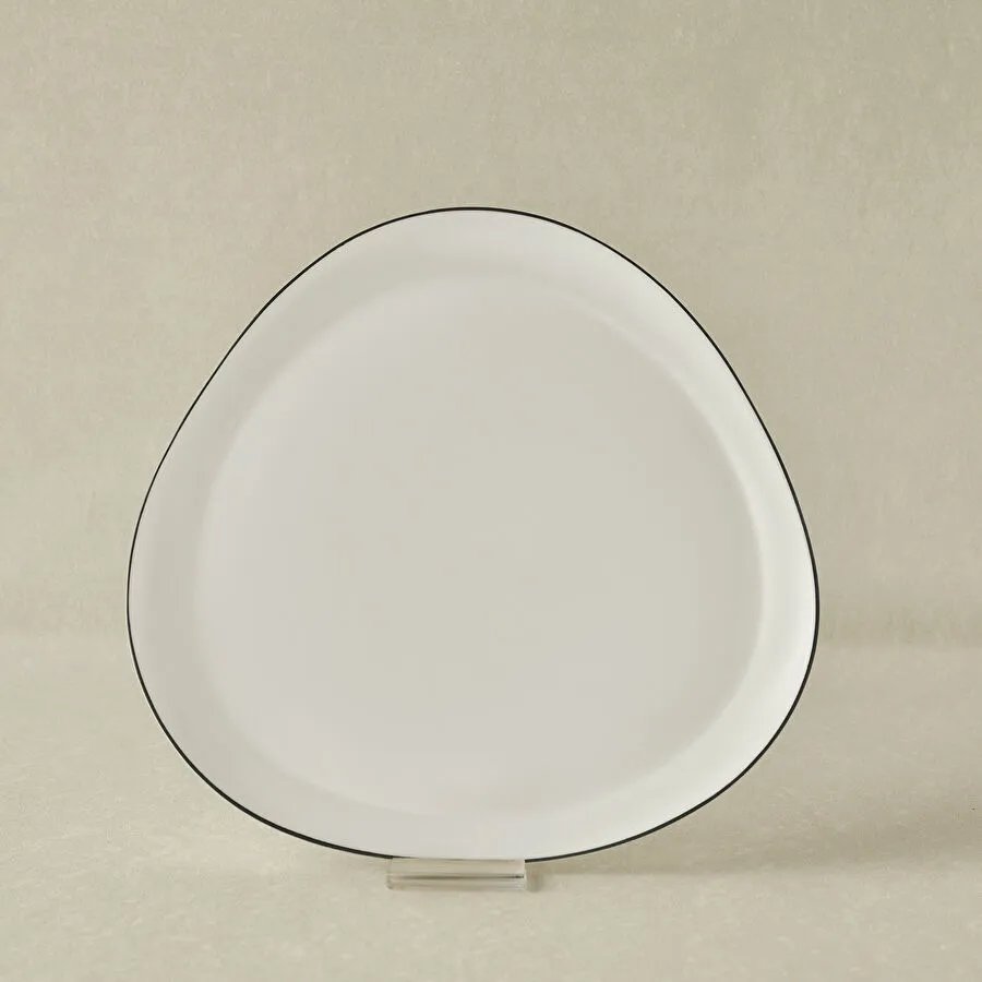 Karaca Agata Opal Cam Servis Tabağı 25 Cm
