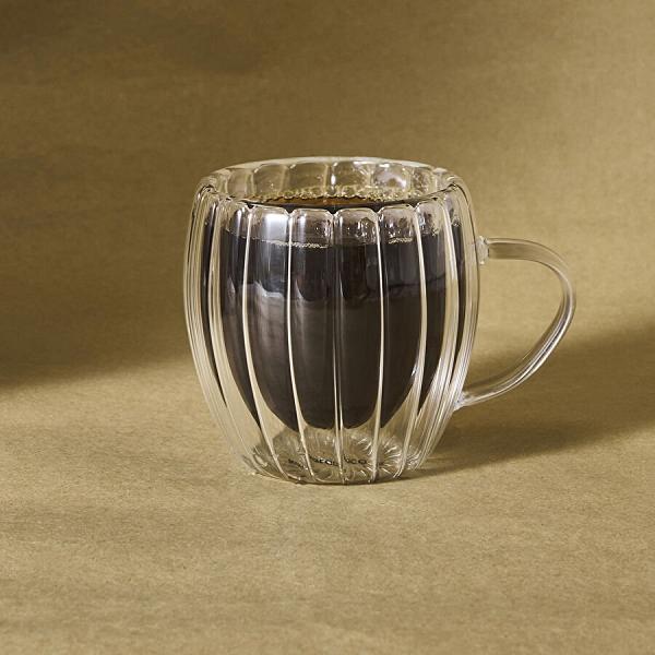 Karaca Pia Alya Çift Cidarlı Mug 240 Ml