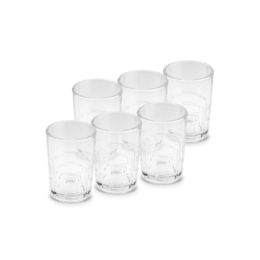 Karaca Yaren 6'lı Kahve Yanı Bardak Seti 115 ml