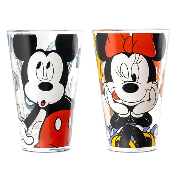 Egan Italy Disney F&E Mickey Mouse Lisanslı 2’li Cam Bardak Seti